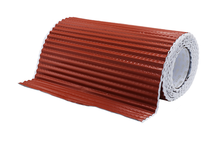 CINTA BUTILO ALUMINIO 2D NO CONFORMABLE (1,1 mm) [RAL 8004] (138) - DESBOBINADO POR ARRIBA