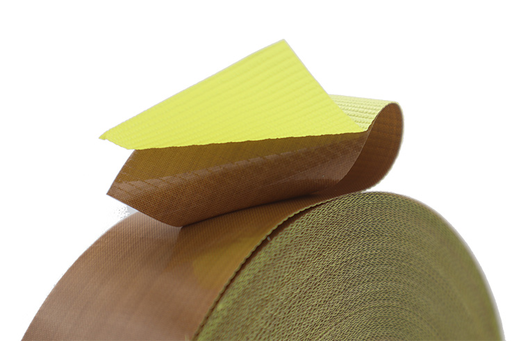 CINTA TEJIDO TEFLONADO CON LINER DE PVC GOFRADO (9). Detalle