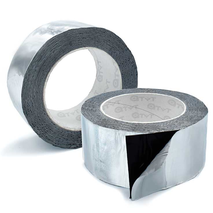 Butyl tape Aluminium/PET - Aluminium colour 0.6 mm