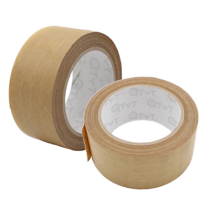 Three-way reinforced kraft paper adhesive tape