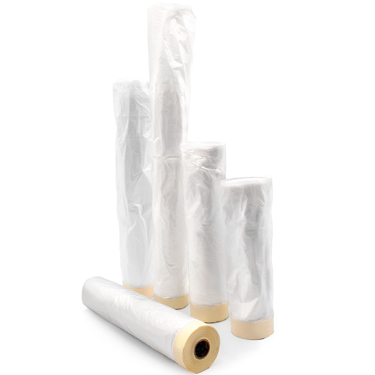 Pre-taped masking film 24 mm