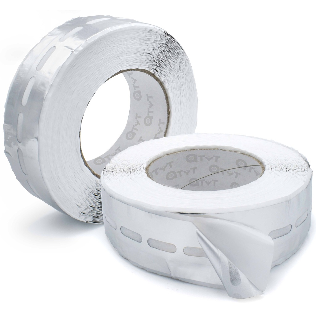 Cinta adhesiva aluminio antigoteo - microperforado pequeño