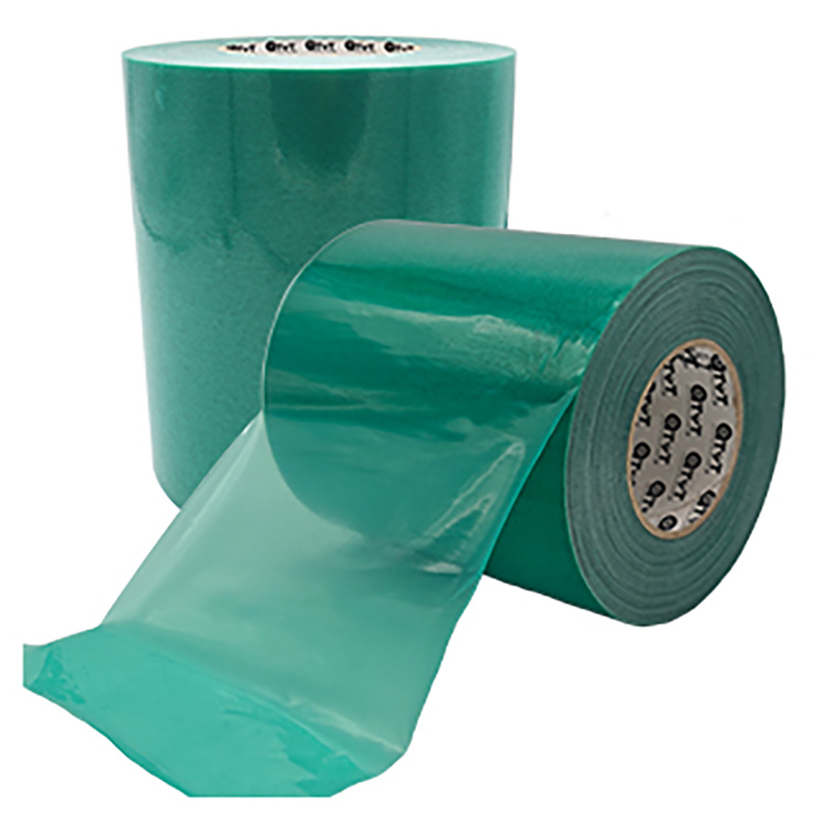 Protective pe tape green carpets (90 μm)