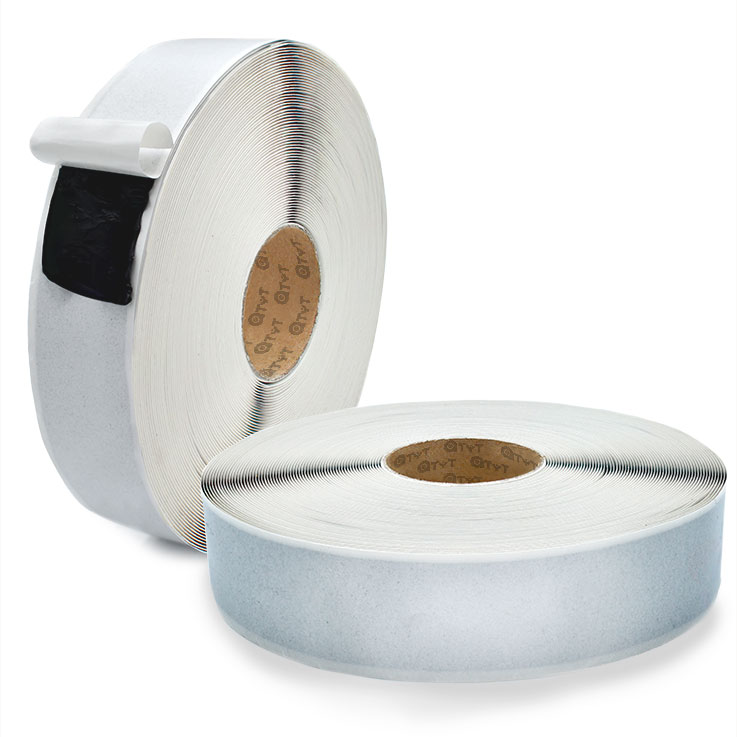 Preformed double-sided butyl tape in strips